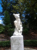 Statue at The Elms