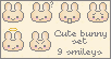 Cute bunnies. ^_^