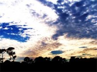evening sky