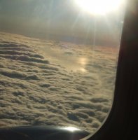 riding above