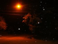 snowy street
